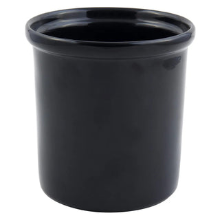 Bon Chef Cast Aluminum Bowl Condiment Pot, 6 1/4" Diameter - Black