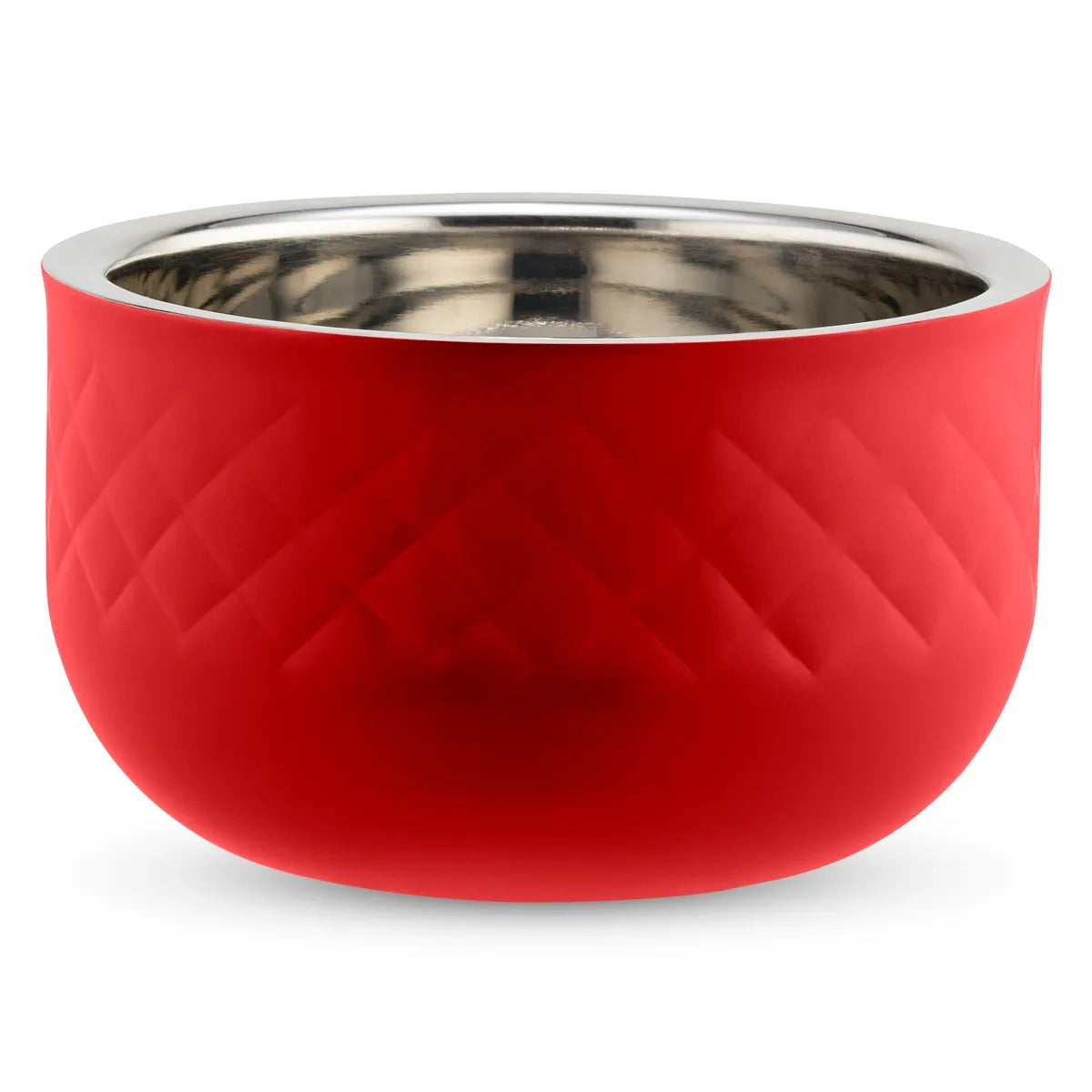 Bon Chef Stainless Steel Bowl, 1.7 qt. - Red