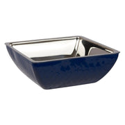 Bon Chef Stainless Steel Wall Bowl, 4 qt. - Cobalt Blue Stainless Steel
