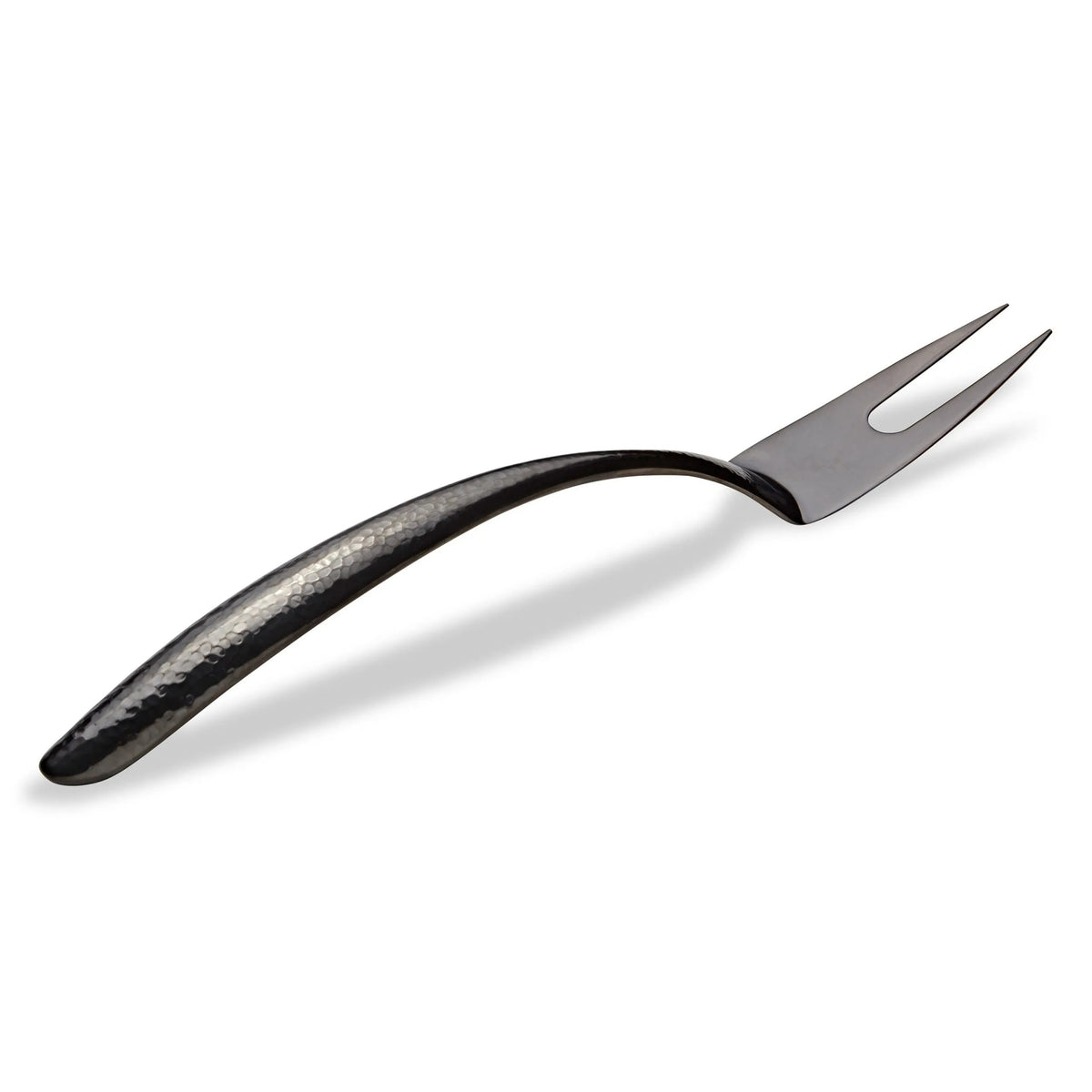Bon Chef EZ-Use Serving Fork - 14" / Hammered Notched