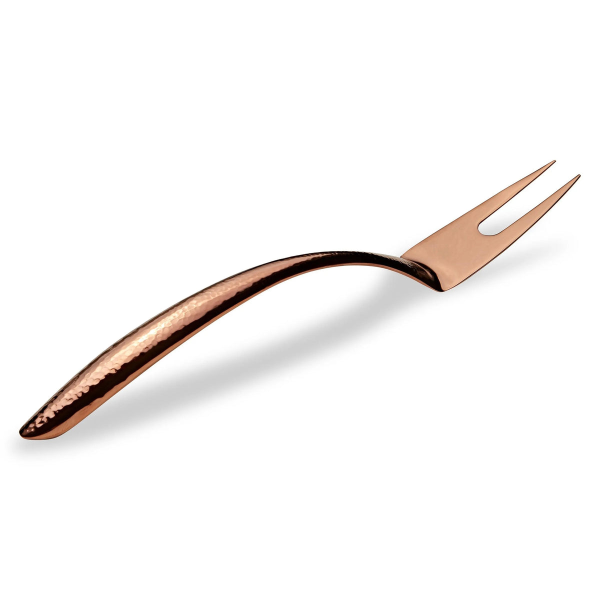 Bon Chef EZ-Use Serving Fork - 14" / Hammered Notched