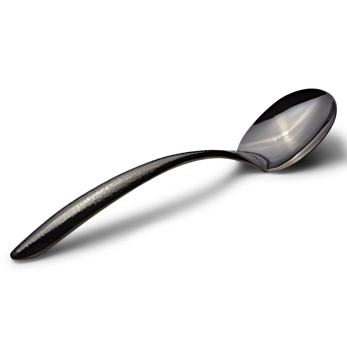 Bon Chef EZ-Use Serving Fork - 13 1/2" / Hammered Solid
