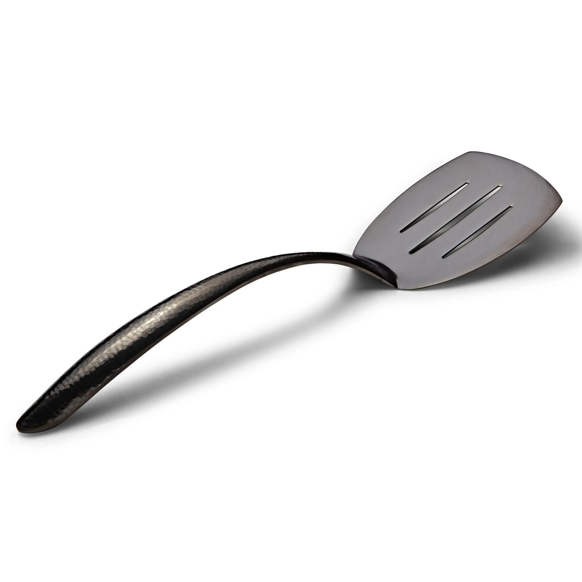 Bon Chef EZ-Use Serving Fork - 14 3/4" / Hammered Slotted