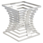 Bon Chef Stainless Steel Riser Display, 10" x 10", Silver - photo 2