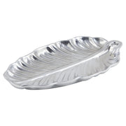 Bon Chef Cast Aluminum Platter, 5 1/2" x 10" - Black Sandstone Finish
