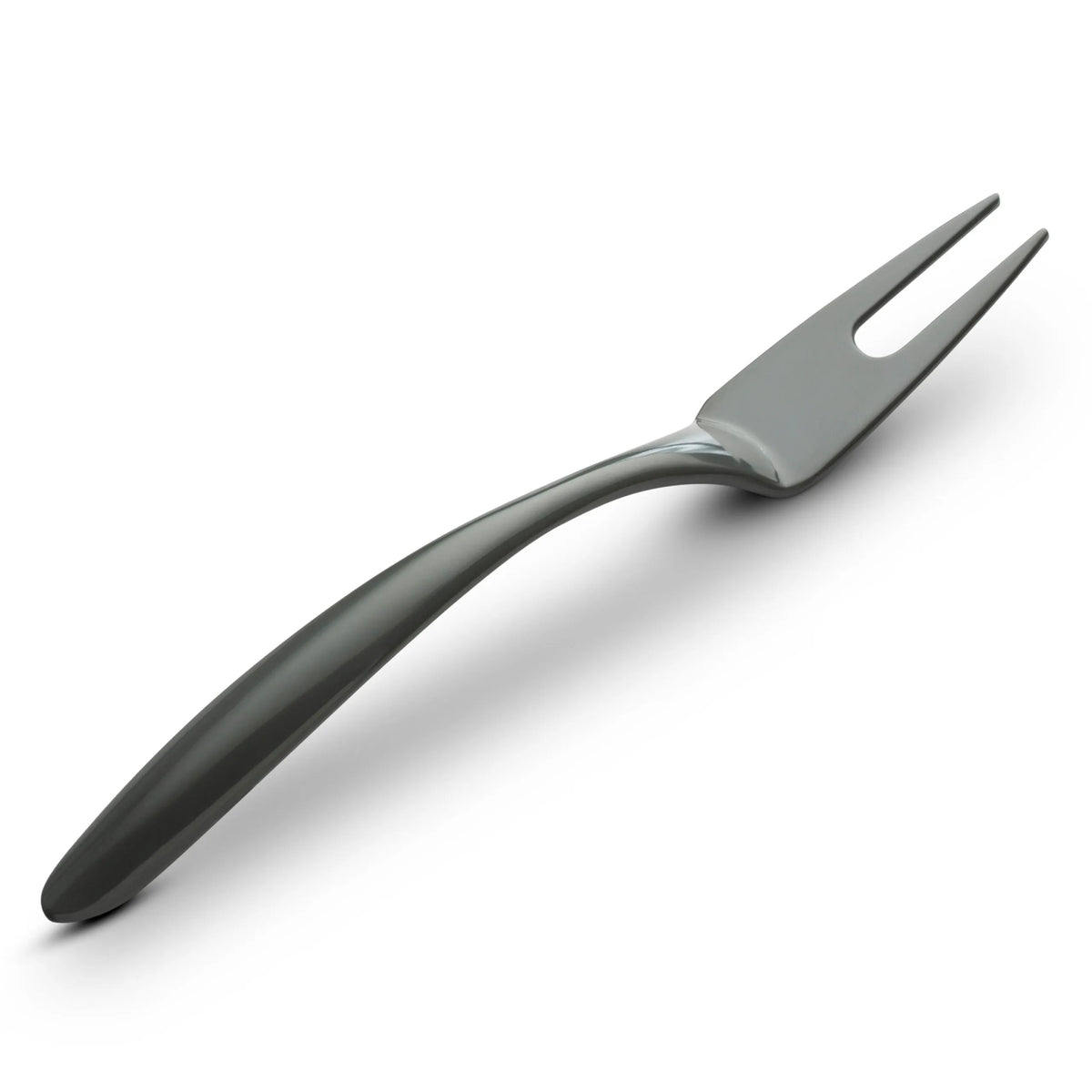 Bon Chef EZ-Use Melamine Serving Fork, Gray - 14" / Notched