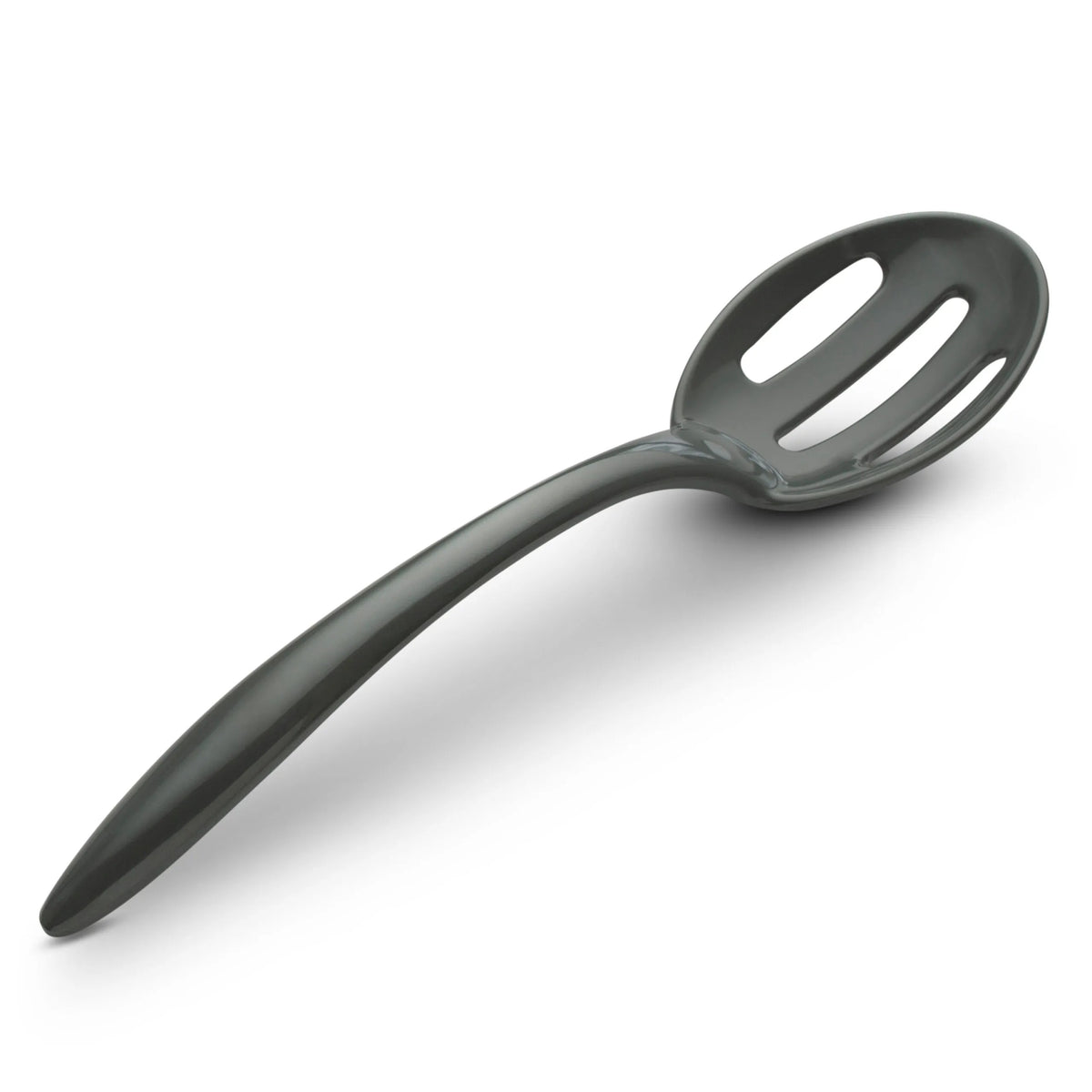 Bon Chef EZ-Use Melamine Serving Fork, Gray - 9 3/4" / Slotted