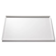 Bon Chef M-EZ EZ-Fit Melamine Food Tile, 12" Long, White - Full Size