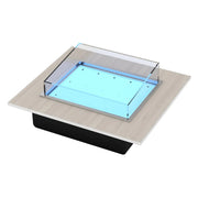 Bon Chef NX-12-SD Nexus Anodized Aluminum Drop-In Cold Food Well, 1/2 Size, 120V - Beige Silver