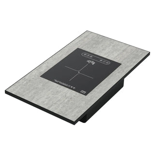 Bon Chef NX-14-IC-B-C Nexus Anodized Aluminum Table Top, 1 Warmer, 120V - Default Title