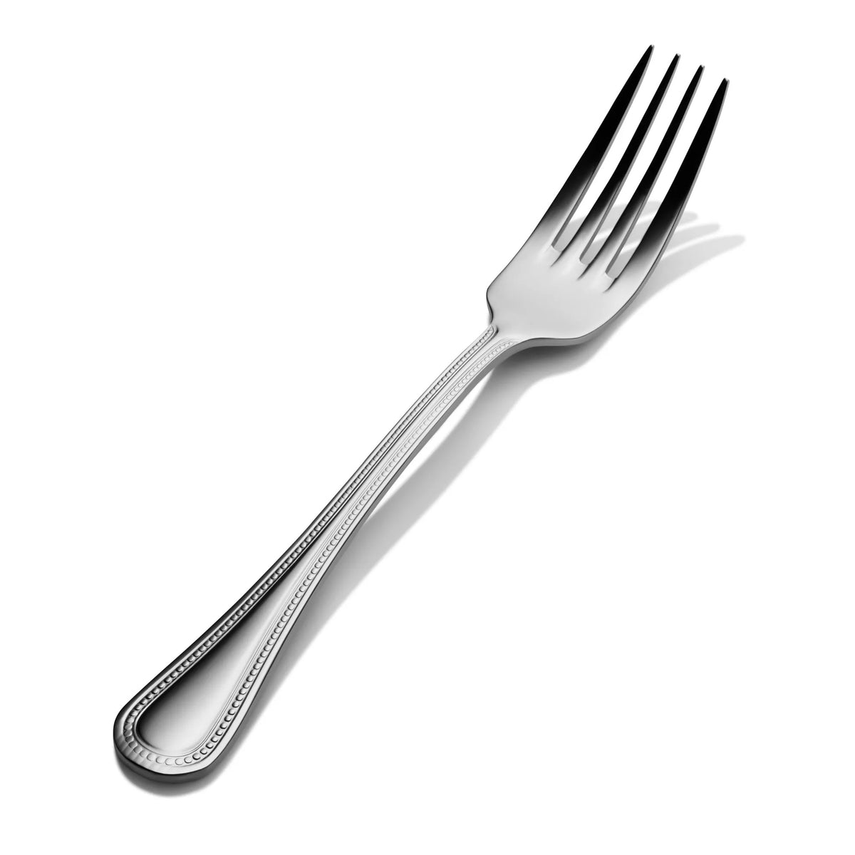 Bon Chef Sombrero Stainless Steel Teaspoon, Silver, 12/Case - 7 9/16" 18/10 Dinner Fork