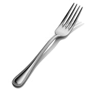 Bon Chef Sombrero Stainless Steel Teaspoon, Silver, 12/Case - 8 3/16" 18/10 European Size Dinner Fork