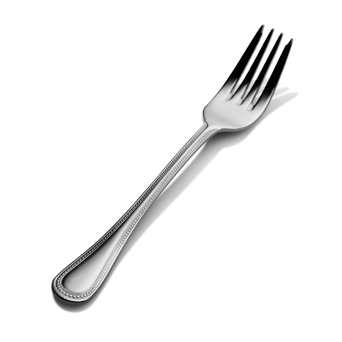 Bon Chef Sombrero Stainless Steel Teaspoon, Silver, 12/Case - 7 3/16" 18/10 Salad Dessert Fork