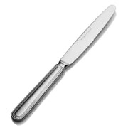 Bon Chef Sombrero Stainless Steel Teaspoon, Silver, 12/Case - 9 5/8" 13/0 European Size Solid Handle Dinner Knife