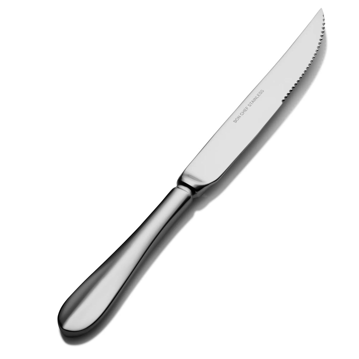 Bon Chef Chambers Stainless Steel Teaspoon, Silver, 12/Case - 9 7/16"