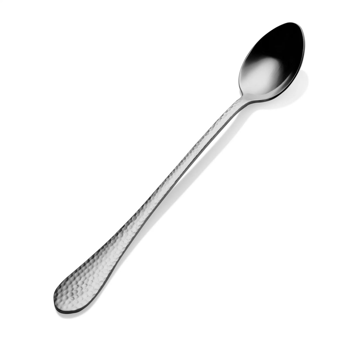 Bon Chef Reflections Stainless Steel Teaspoon, Silver, 12/Case - 7 3/4" 18/10 Weight Iced Tea Spoon