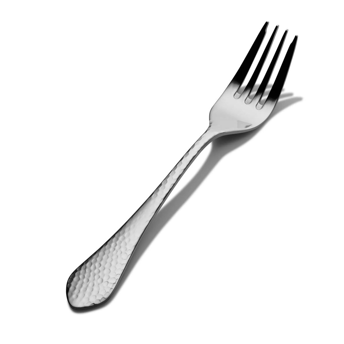 Bon Chef Reflections Stainless Steel Teaspoon, Silver, 12/Case - 7 1/4" 18/10 Salad Dessert Fork