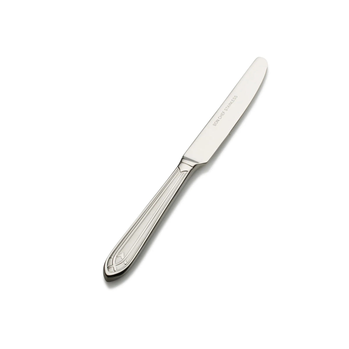 Bon Chef Viva Stainless Steel Teaspoon, Silver, 12/Case - 6 15/16"