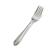 Bon Chef Nile Stainless Steel Teaspoon, Silver, 12/Case - 7 3/8" 18/10 Salad Dessert Fork