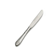 Bon Chef Nile Stainless Steel Teaspoon, Silver, 12/Case - 6 15/16" 13/0 European Size Solid Handle Butter Knife