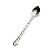Bon Chef Queen Anne Stainless Steel Teaspoon, Silver, 12/Case - 7 5/8" 18/10 Extra Heavy Weight Iced Tea Spoon