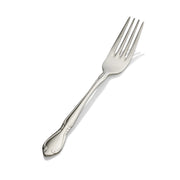 Bon Chef Queen Anne Stainless Steel Teaspoon, Silver, 12/Case - 7 3/4" 18/10 Dinner Fork