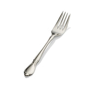 Bon Chef Queen Anne Stainless Steel Teaspoon, Silver, 12/Case - 7 1/4" 18/10 Salad Dessert Fork