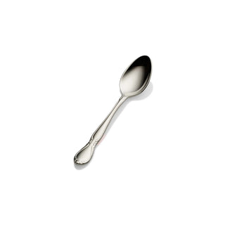 Bon Chef Queen Anne Stainless Steel Teaspoon, Silver, 12/Case - 5" 18/10 Extra Heavy Weight Demitasse Spoon