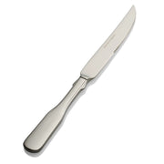 Bon Chef Liberty Stainless Steel Teaspoon, Silver, 12/Case - 10 1/16" 13/0 European Size Solid Handle Steak Knife