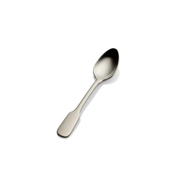 Bon Chef Liberty Stainless Steel Teaspoon, Silver, 12/Case - 5" 18/10 Extra Heavy Weight Demitasse Spoon