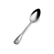 Bon Chef Shell Stainless Steel Teaspoon, Silver, 12/Case - 7 9/16" 18/10 Extra Heavy Weight Soup Dessert Spoon