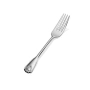 Bon Chef Shell Stainless Steel Teaspoon, Silver, 12/Case - 7 3/4" 18/10 Dinner Fork