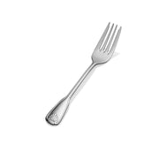 Bon Chef Shell Stainless Steel Teaspoon, Silver, 12/Case - 7 1/4" 18/10 Salad Dessert Fork