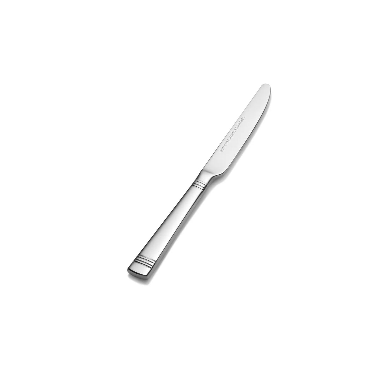 Bon Chef Julia Stainless Steel Teaspoon, Silver, 12/Case - 6 15/16"
