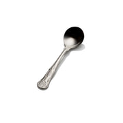 Bon Chef Kings Stainless Steel Teaspoon, Silver, 12/Case - 6 1/4" 18/10 Extra Heavy Weight Bouillon Spoon