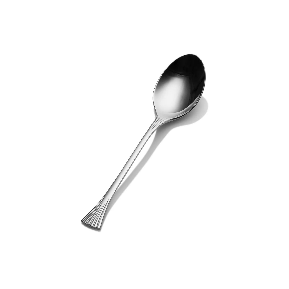 Bon Chef Mimosa Stainless Steel Teaspoon, Silver, 12/Case - 7 3/16"