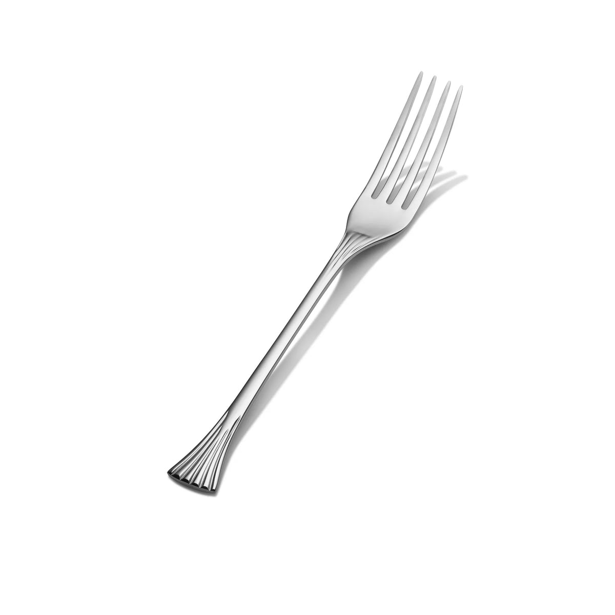 Bon Chef Mimosa Stainless Steel Teaspoon, Silver, 12/Case - 8 1/2"