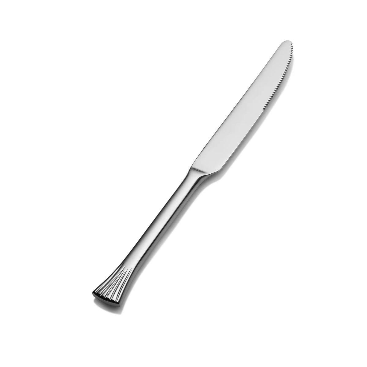 Bon Chef Mimosa Stainless Steel Teaspoon, Silver, 12/Case - 9 3/4"