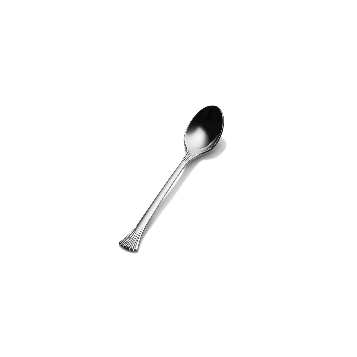 Bon Chef Mimosa Stainless Steel Teaspoon, Silver, 12/Case - 4 13/16"