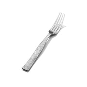 Bon Chef Safari Stainless Steel Teaspoon, Silver, 12/Case - 8 3/8" 18/10 European Size Dinner Fork