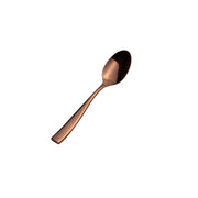 Bon Chef Manhattan Colored Stainless Steel Teaspoon, Rose Gold - 7 3/4"