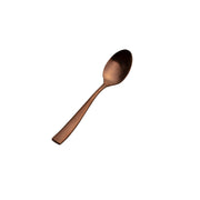 Bon Chef Manhattan Colored Stainless Steel Teaspoon, Rose Gold - 7 3/4"