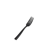 Bon Chef Manhattan Colored Stainless Steel Teaspoon, Black - 6 3/4"