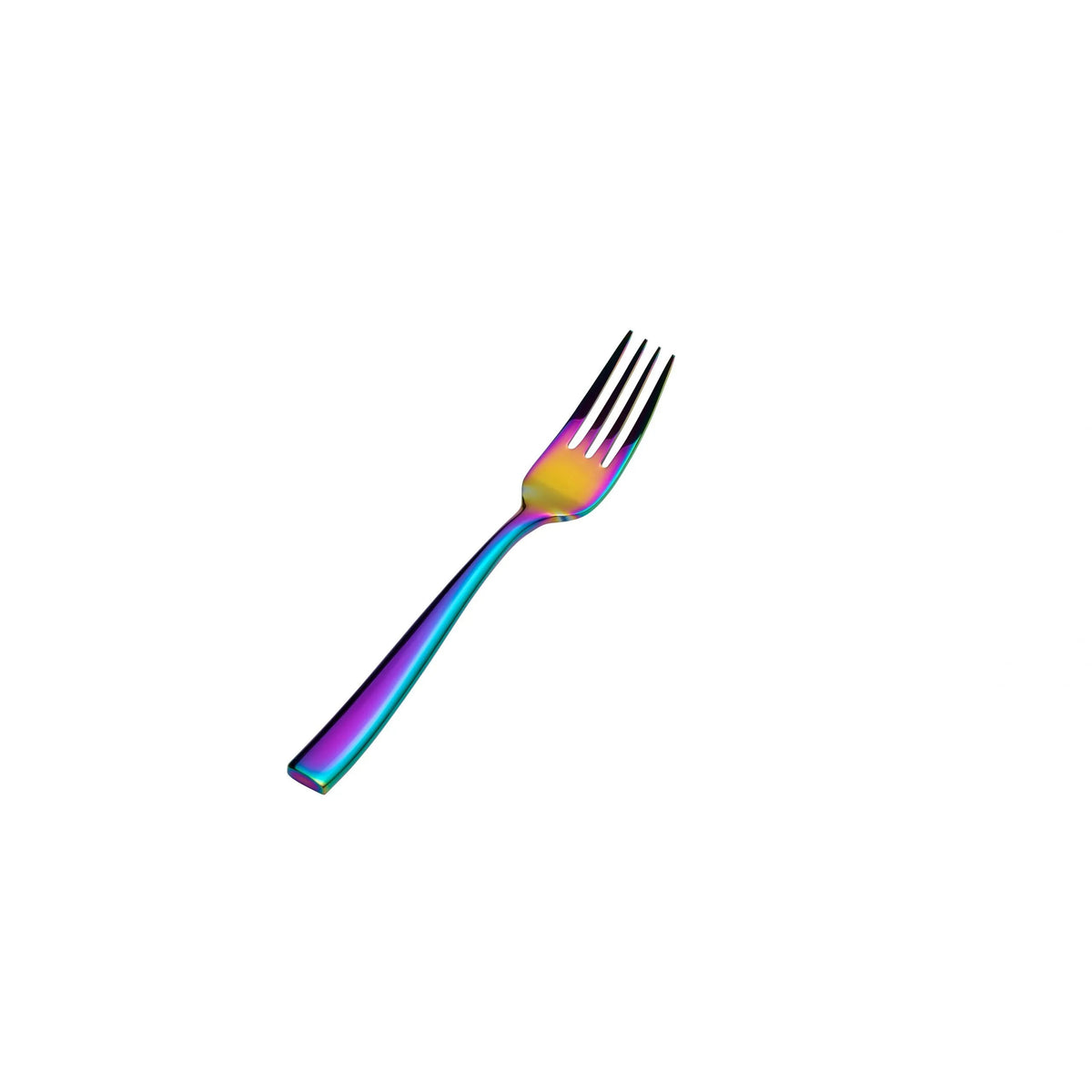Bon Chef Manhattan Colored Stainless Steel Teaspoon, Multicolor - 6 3/4"
