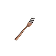 Bon Chef Manhattan Colored Stainless Steel Teaspoon, Rose Gold - 6 3/4"