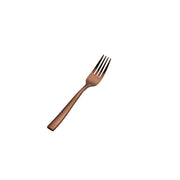 Bon Chef Manhattan Colored Stainless Steel Teaspoon, Rose Gold - 6 3/4"