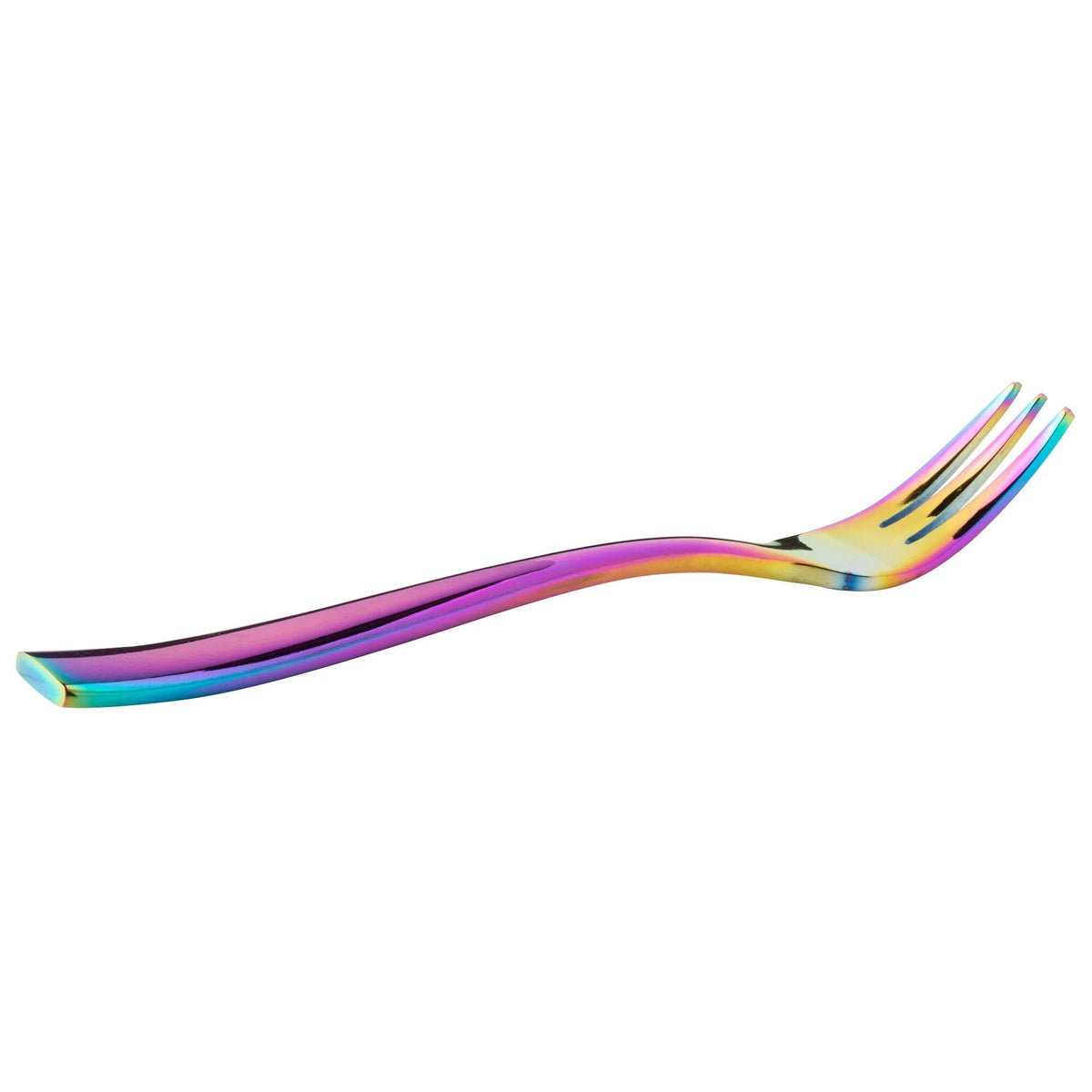 Bon Chef Manhattan Colored Stainless Steel Teaspoon, Multicolor - 5 3/8"