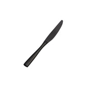 Bon Chef Manhattan Colored Stainless Steel Teaspoon, Black - 9"