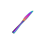 Bon Chef Manhattan Colored Stainless Steel Teaspoon, Multicolor - 9"