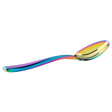 Bon Chef Manhattan Colored Stainless Steel Teaspoon, Multicolor - 4 7/8"
